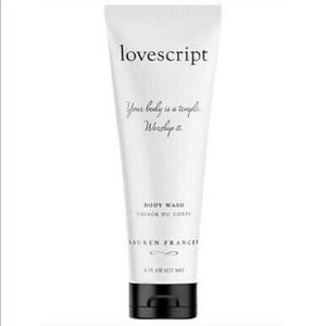 Bundle of 💕5 for $25💕 Lovescript By Lauren Frances Body Wash 6 oz 177ml